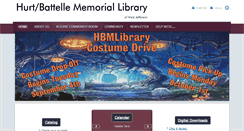 Desktop Screenshot of hbmlibrary.org