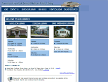 Tablet Screenshot of hbmlibrary.on.ca